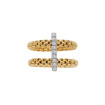 FOPE Prima doppelter Mesh-Ring mit Diamantpavé - Bild 2