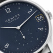 NOMOS Glashütte Minimatik 39 Datum blau - Bild 4