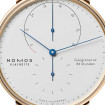 NOMOS Glashütte Lambda 39 Roségold mit gebläuten Zeigern - Bild 3