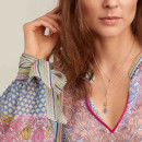 Tamara Comolli MIKADO Flamenco Anhänger mit Chalcedon - Bild 3