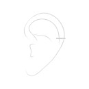 Messika Einzelner Gatsby Ohrclip mittleres Ohr - Bild 2