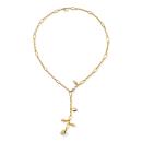 Tamara Comolli MIKADO Collier Delicate mit Diamond Pavé  (Ref: N-M-Del51-p-yg) - Bild 3
