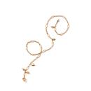Tamara Comolli MIKADO Delicate Collier Camel mit Diamant Pavé  (Ref: N-M-Del51-Cam-p-rg) - Bild 3