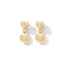 Tamara Comolli BOUTON 2 Ohrringe Cabochons Classic 'Sand'  - Bild 3