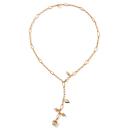 Tamara Comolli MIKADO Delicate Collier Camel mit Diamant Pavé  (Ref: N-M-Del51-Cam-p-rg) - Bild 2