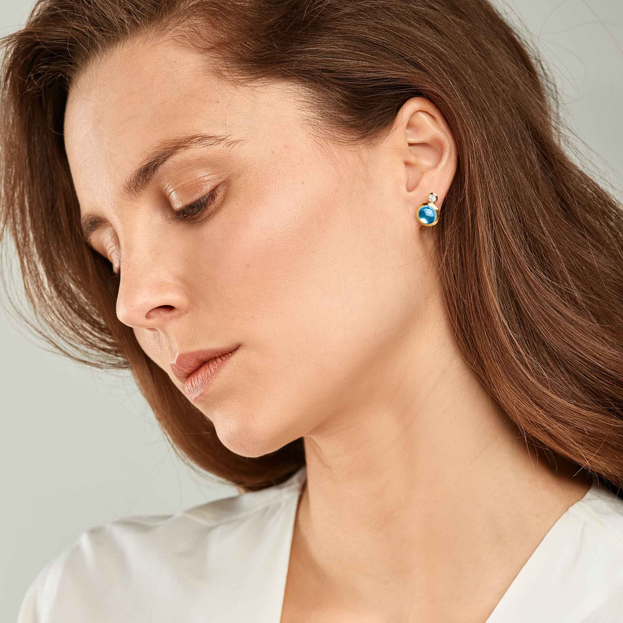 Tamara Comolli BOUTON Ohrstecker - E-BOU-ToSw-Cl-yg