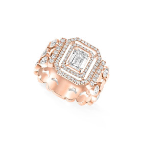 Roségold, Ringe, Messika D-Vibes mehrreihiger Ring, Ref: 12445-PG