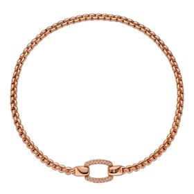 Roségold, Halsschmuck, FOPE Eka Flex'it Halskette 08F10CX_PB_R_XRX_037