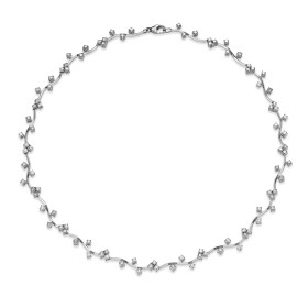         Weißgold, Halsschmuck, Leo Wittwer Blütencollier 31-0804171-1000