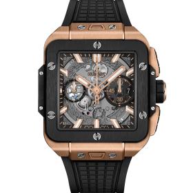 Hublot Square Bang Unico King Gold Ceramic 821.OM.0180.RX
