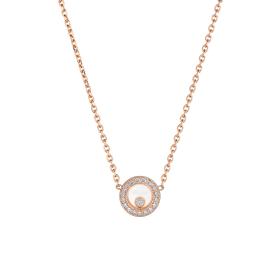 Roségold, Halsschmuck, Chopard Happy Diamonds Icons Halskette 81A017-5201