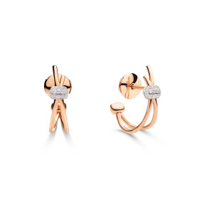         Roségold, Ohrringe, Pomellato Pomellato Together Ohrringe POC4012O7WHRDB000