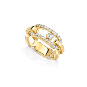 Gelbgold, Ringe, Messika Move Link Diamantenring, Ref: 12728-YG