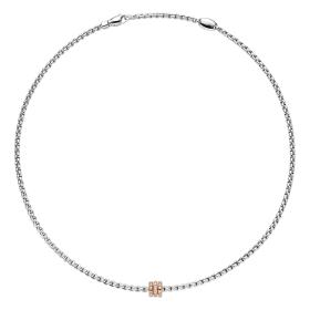 Weißgold, Halsschmuck, FOPE Flex'it EKA TINY Collier 73901CX_BB_B_RRR_043