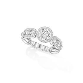 Weißgold, Ringe, Messika Move Link Ring, Ref: 13748-WG