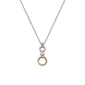 Weißgold, Halsschmuck, Leo Wittwer Panta rhei® Collier 31-1001176-1100