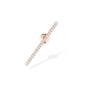 Roségold, Ohrringe, Messika Gatsby Barrette einzelner Ohrring 07230-PG