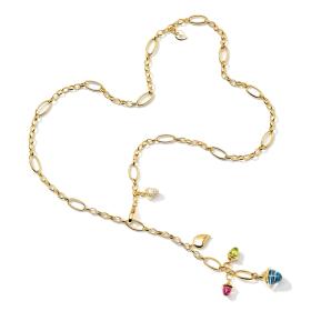 Gelbgold, Halsschmuck, Tamara Comolli MIKADO Collier Delicate Candy mit Diamond N-M-Del51-Can-p-yg