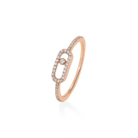         Roségold, Ringe, Messika Move Uno Pavé Ring 05630-PG