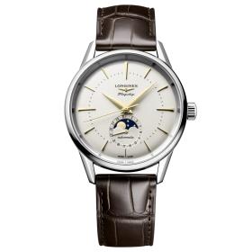 Unisex, Longines FLAGSHIP HERITAGE MOONPHASE L4.815.4.78.2