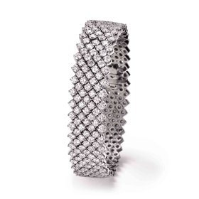 Weißgold, Armschmuck, Hans D. Krieger Brillant Armband 212.3290.01.5
