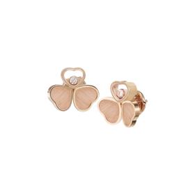 Roségold, Ohrringe, Chopard Happy Hearts Wings Ohrringe 83A083-5701