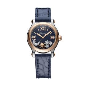 Damenuhr, Chopard Happy Sport Sun, Moon and Stars 278573-6027