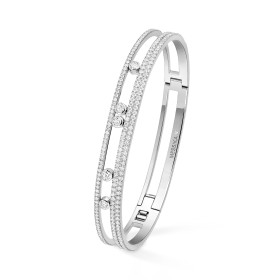         Weißgold, Armschmuck, Messika Move Romane Armreif 13914-WG