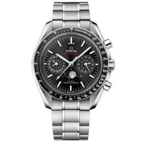 Herrenuhr, Omega Speedmaster Moonwatch Co-Axial Master Chronometer Moonphase Chronograph 304.30.44.52.01.001