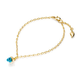 Gelbgold, Armschmuck, Tamara Comolli MiniMIKADO Armband mit Swiss Topas, Ref: B-mMC-c-ToSw-yg