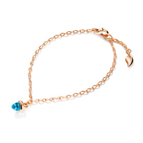 Roségold, Armschmuck, Tamara Comolli MiniMIKADO Armband mit Swiss Topas, Ref: B-mMC-c-ToSw-rg