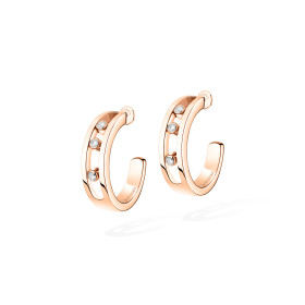         Roségold, Ohrringe, Messika Move Classique Hoop Ohrringe 04407-PG