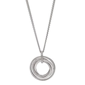 Weißgold, Halsschmuck, Hans D. Krieger Anhänger mit Kette 112.3664.43.8
