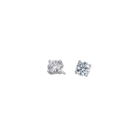 Weißgold, Ohrringe, Heinz Mayer Solitairohrstecker 0.20 ct. O1331