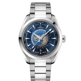 Omega Seamaster Aqua Terra 150 M Co-Axial Master Chronometer GMT Worldtimer 220.10.43.22.03.001