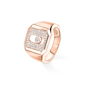         Roségold, Ringe, Messika Move Joaillerie Siegelring 13654-PG
