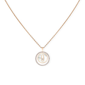         Roségold, Halsschmuck, Messika Lucky Move Kette KM Perlmutt 11650-PG