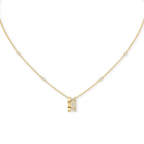         Gelbgold, Halsschmuck, Messika Move Romane Halskette 07158-YG