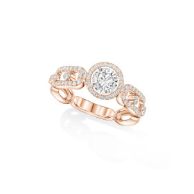 Roségold, Ringe, Messika Move Link Ring, Ref: 13748-PG
