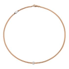 Halsschmuck, Weißgold, FOPE Flex'it EKA TINY Collier 73001CX_PB_R_XBX_043