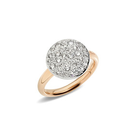 Roségold, Ringe, Pomellato Sabbia Ring , Ref: PAB2040O7000DB000
