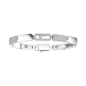 Weißgold, Armschmuck, Messika Imperial Move KM Armband 13911-WG