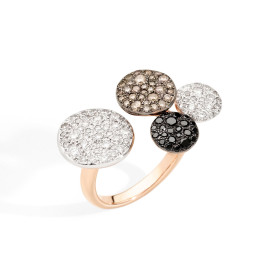 Roségold, Ringe, Pomellato Sabbia Ring, Ref: PAC001007BWRDBX00