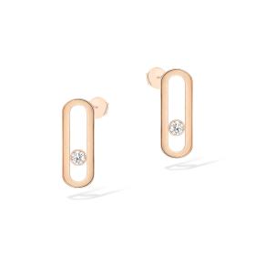 Roségold, Ohrringe, Messika Move Uno Ohrringe 12182-PG 
