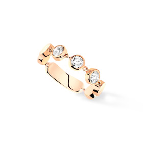 Roségold, Ringe, Messika D-Vibes Ring MM, Ref: 12991-PG