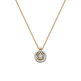 Weißgold, Halsschmuck, Leo Wittwer Panta rhei® Collier 31-1001276-1100
