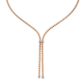 Roségold, Halsschmuck, FOPE Eka Halskette, Ref: 75501CX_BB_R_BBX_043