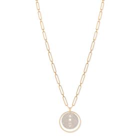 Gelbgold, Halsschmuck, Messika Lucky Move Long Pavé GM Collier 10127-YG