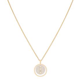 Gelbgold, Halsschmuck, Messika Lucky Move MM Pavé Collier 07395-YG