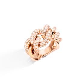 Roségold, Ringe, Pomellato Ring Catene PAC3011O7000DB000